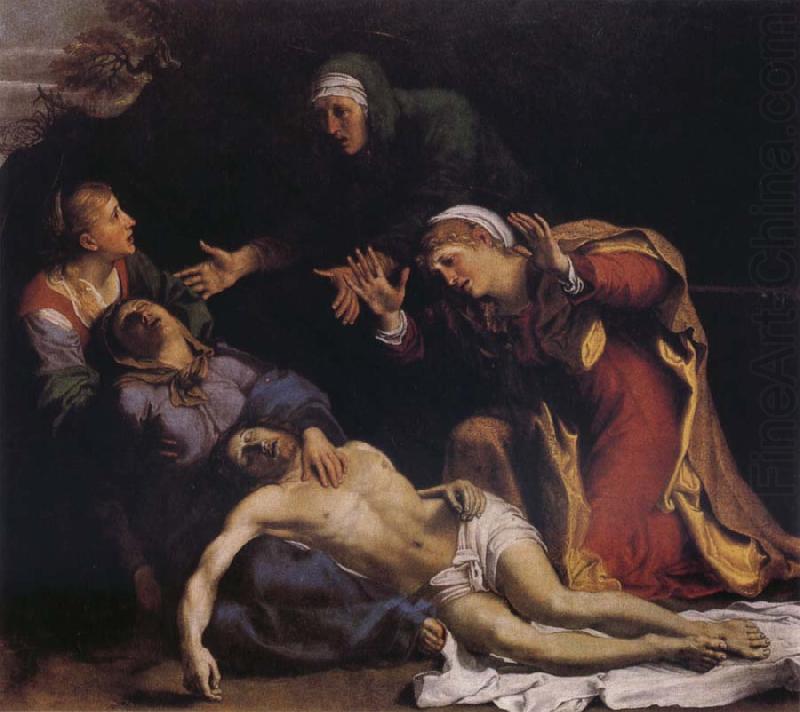 The Lamentation of Christ, Annibale Carracci